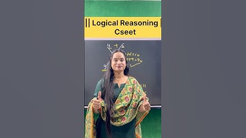 Cseet logical reasoning #commerceshorts #cseet #logicalreasoning #ytshorts #cseetexam