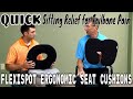 Quick Sitting Relief for Tailbone Pain- Flexispot Ergonomic Seat Cushions