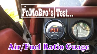 Aem 30-0300 Wideband Air Fuel Ratio Gauge Testing