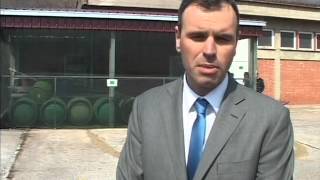 Taktičko - Pokazne Vatrogasne Vežbe U Fabrici Vode Majdevo