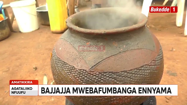 Agataliikonfuufu Amatikkira ga Kabaka aga 32 Yiino ensaka bajjajjaffe mwebafumbiranga enva