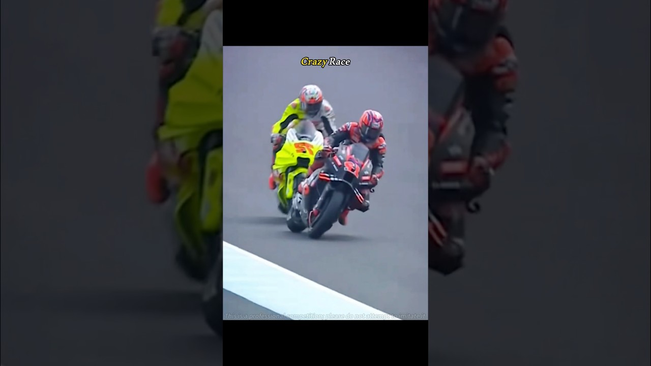 Falls are part of the race, yet their spirit never gives up🏍️#motogp #motogpcrash  #motogpindonesia