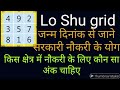 Lo Shu grid(government job)