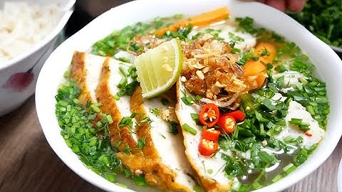 Thưởng thức Bánh canh chả cá Phan Rang