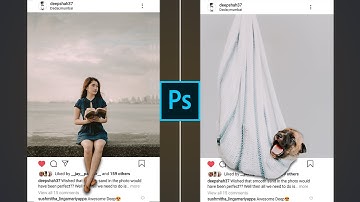 INSTAGRAM 3D POP OUT EFFECT IN PHOTOSHOP | PHOTOSHOP EFFECT | PHOTOSHOP TUTORIAL