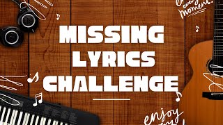 Missing lyrics Challenge screenshot 1