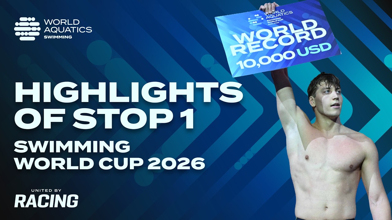 Highlights of Stop 1 | Swimming World Cup 2026 | Silk Road Tour | Baku