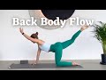 Strong  flexible back body flow hamstrings glutes and the entire posterior chain focus
