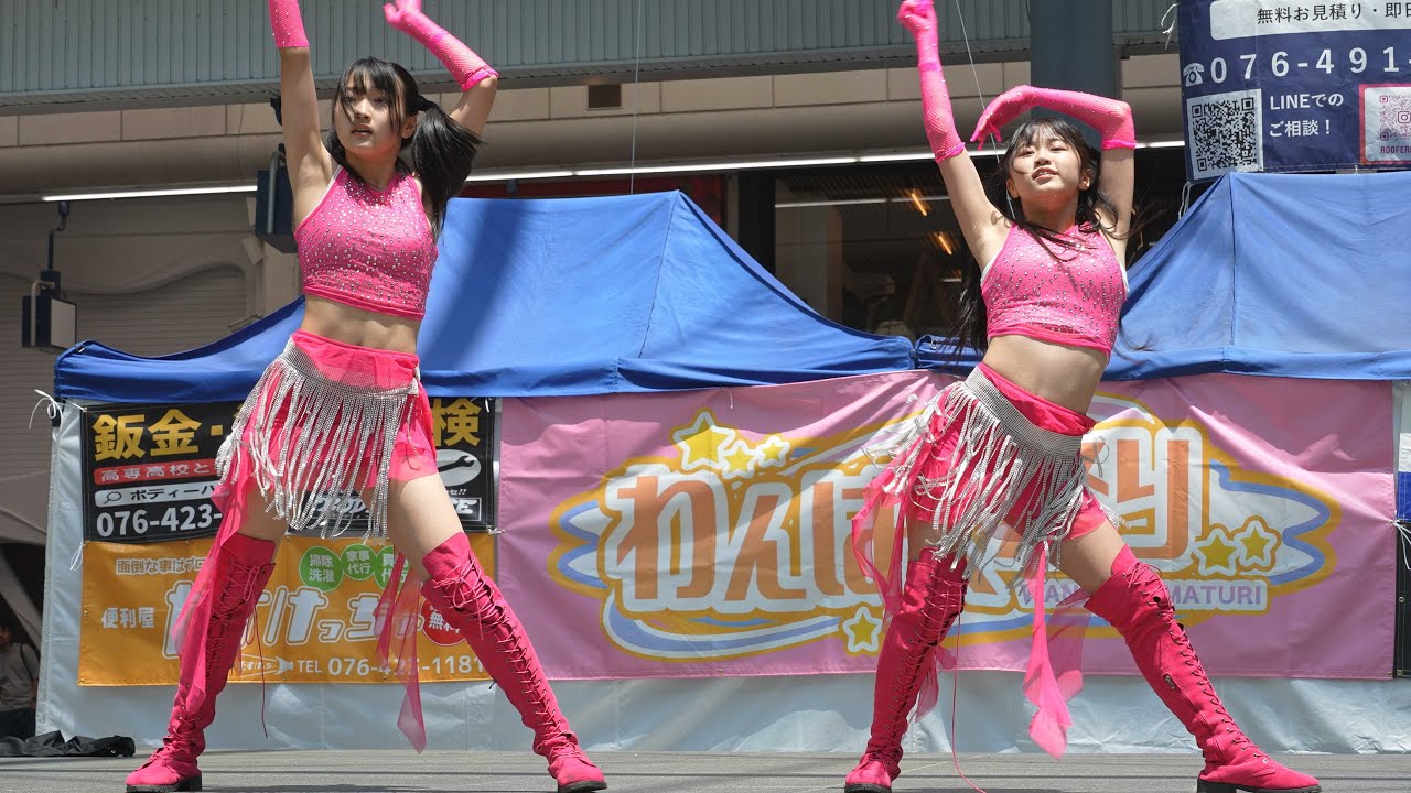 不滅のチャンプ ドニー・バーンズのダンス道場 全5枚セット 4K60P】 DANCELABO 玄(MirrorS) @ わんぱく祭り グランドプラザ