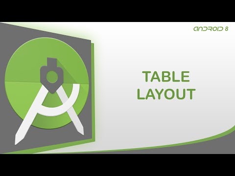 Table Layout || Android Studio