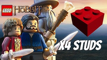 LEGO: The Hobbit - Red Brick: x4 Studs Location
