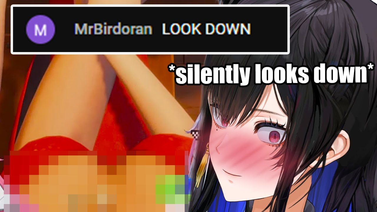 Nerissa Can't Resist Looking Down After Reading This Chat…【Hololive EN】