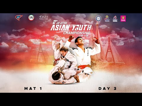 MAT 1 - DAY 3 - 2nd JU-JITSU ASIAN YOUTH CHAMPIONSHIP 2025