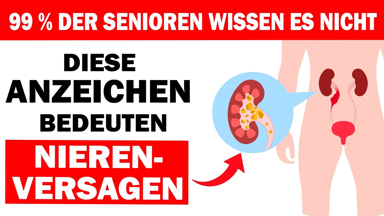 Urologe enthüllt: 7 frühe Anzeichen von Nierenschwäche bei Senioren – so erholen Sie sich schnell!