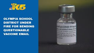 Olympia School District under fire over controversial email