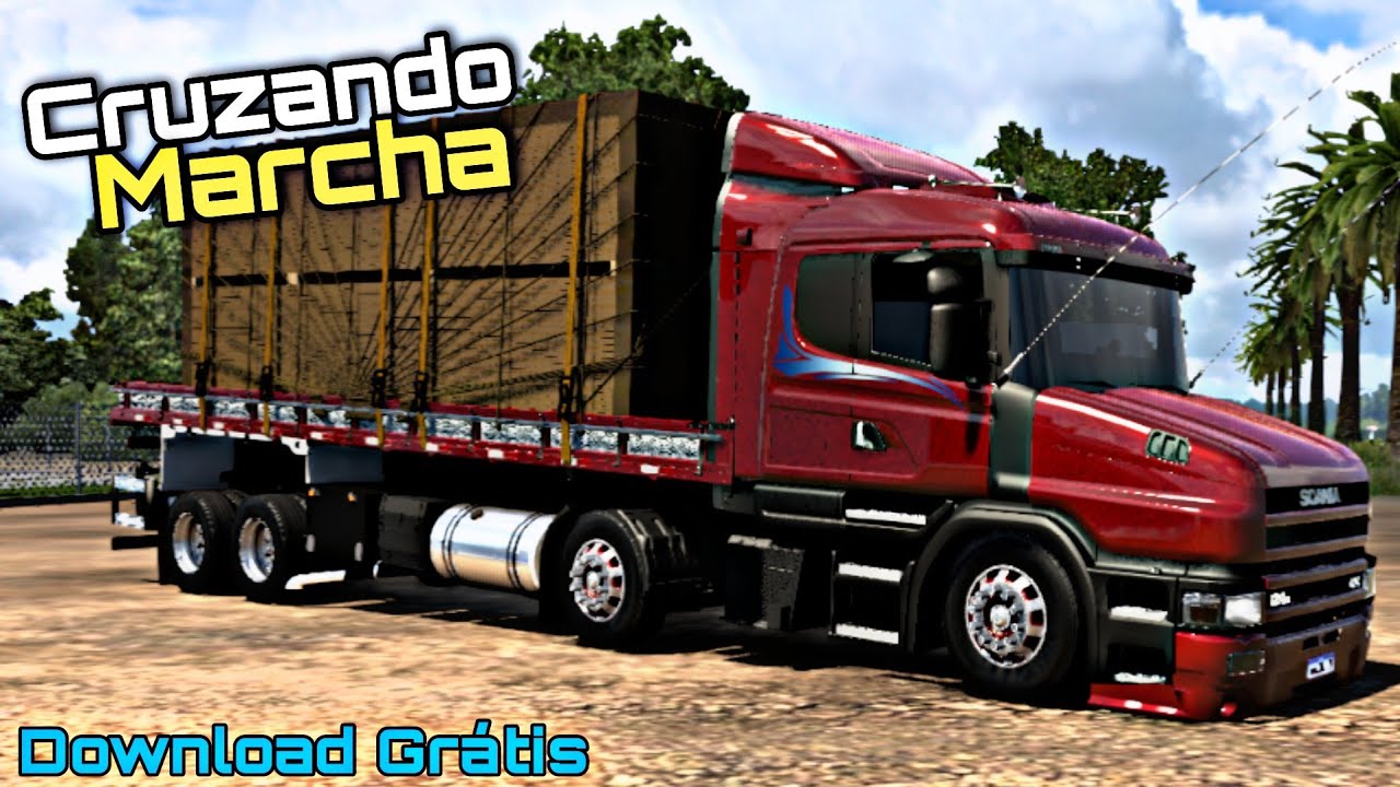 Caminhão Scania Bitruck Arqueada Qualificada Mods Ets2 1.43