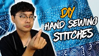 3 Easy Hand Sewing Techniques for DIYs | JULIUS