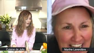 Facebook Live du 11 mai. Julie en direct de sa maison avec Marthe Laverdière des serres LI-MA