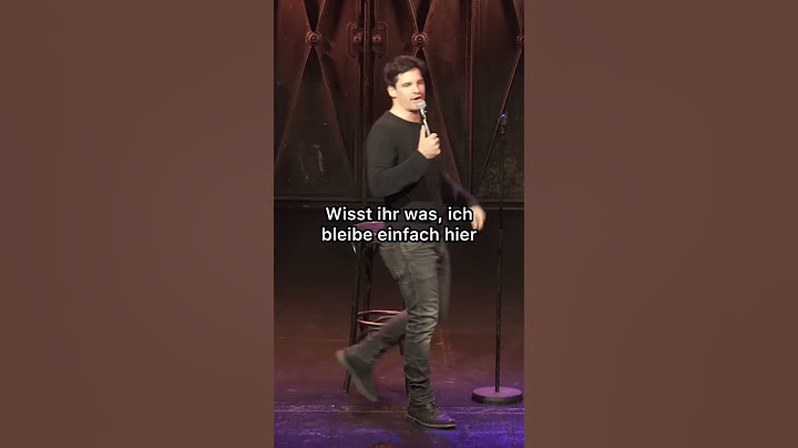 Feuerwehr Notfall in Comedy Show!
