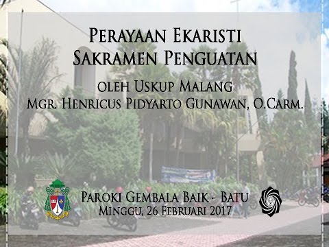 Penerimaan Sakramen Krisma - Gereja Gembala Baik, Batu