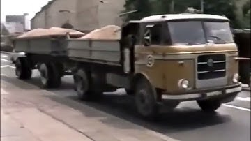 Straßenverkehr DDR kurz vor der Wende muss es gewesen sein
