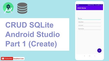 CRUD SQLite Android Studio Part 1 (Create) - Bahasa Indonesia