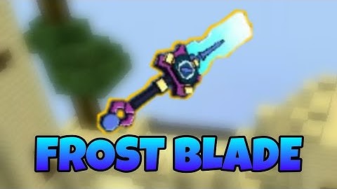 The Power of Frost Blade Build and Shoot [ BlockmanGo ]