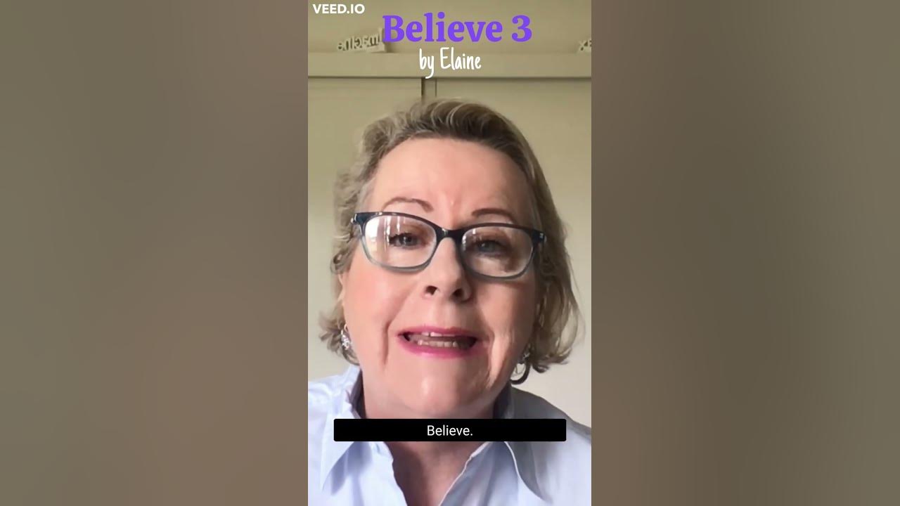 Believe 3 by Elaine Martin YouTube