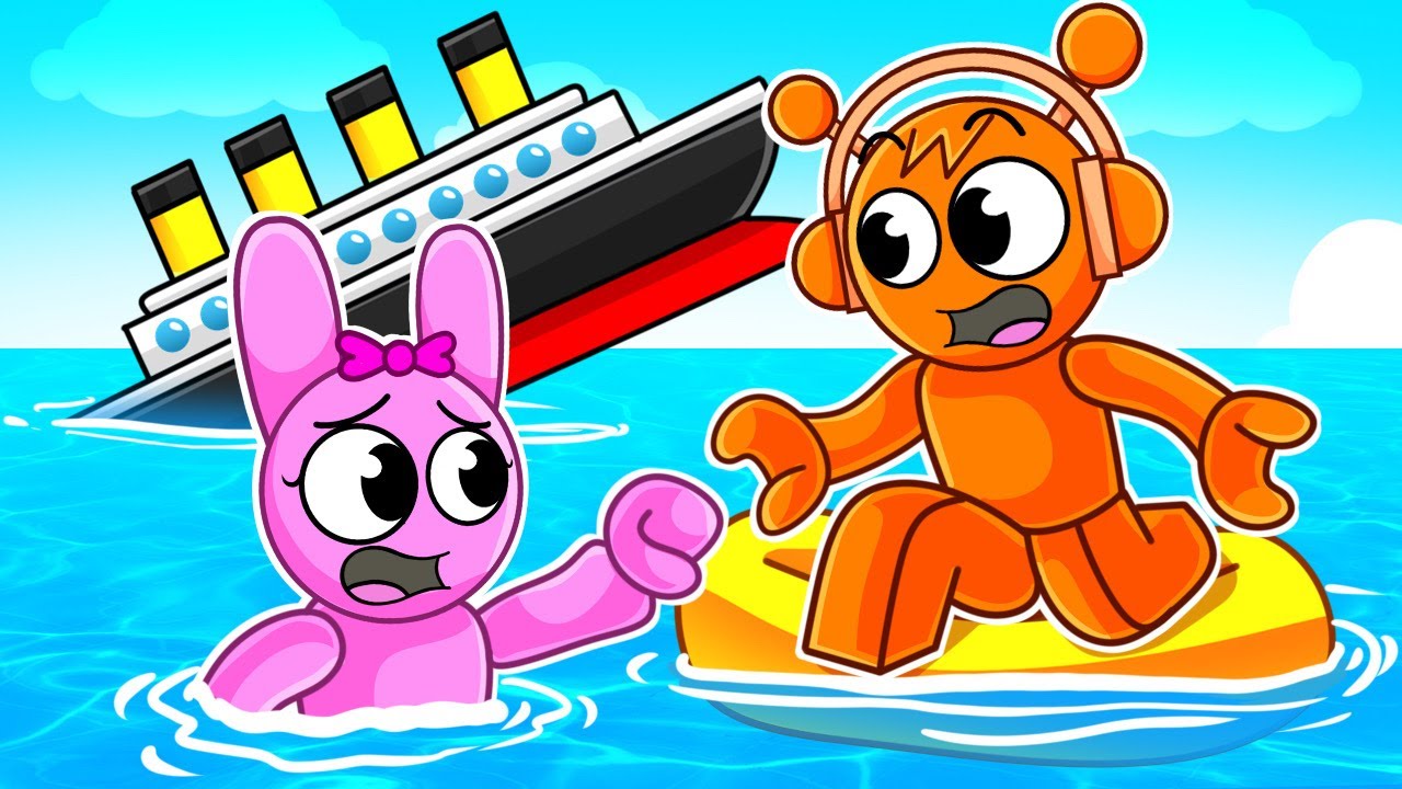 Trapped on a SINKING SHIP in Roblox!