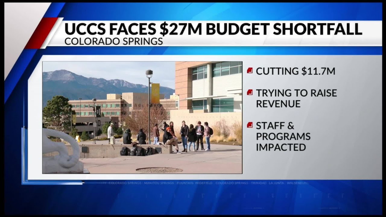 UCCS issues statement amid budget shortfall