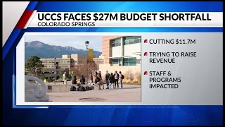 UCCS issues statement amid budget shortfall