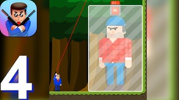 Mr Bullet - Gameplay Walkthrough Part 4 Chapter 5-7 (Android, iOS Gameplay)