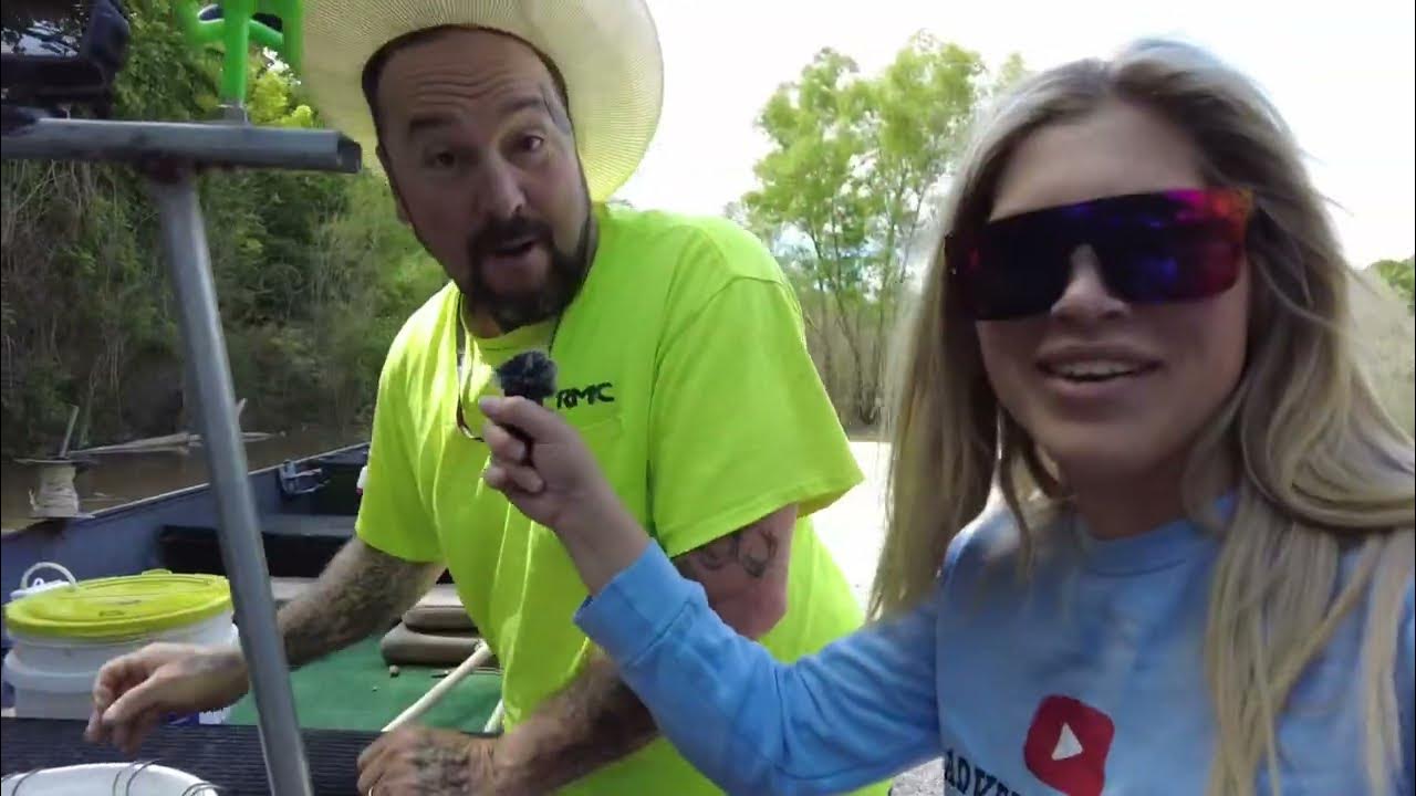 TEXAS TROTLINE TECHNIQUE OFF THE MISSISSIPPI RIVER!!!! YouTube