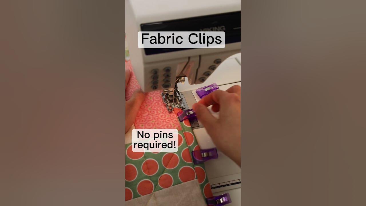 Craft Clips Vs Sewing Pins 