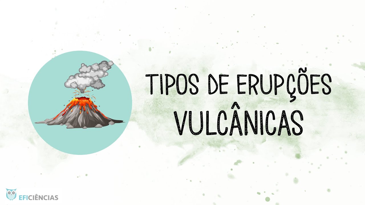Tipos de Erupções Vulcânicas - Biologia e Geologia 10ºano
