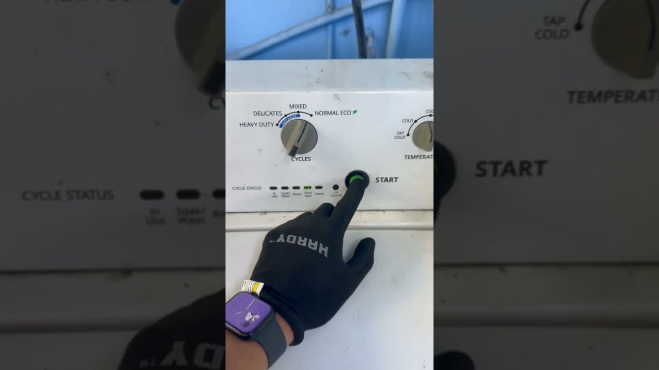 Whirlpool Commercial Washer Diagnostic Mode Calibration Process Appliancerepair