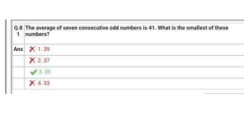 The average of seven consecutive odd numbers is 41. What is the smallest of these numbers?