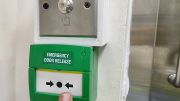 How to Reset EDR Emergency Door Release.
