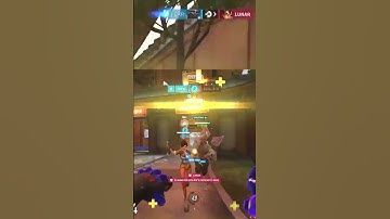 Champion 2 doomfist shows how to kill tracer! 🤯  #doomfist #gaming #mercy #tracer #overwatch2