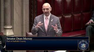 NYS Senator Dean Murray Speaks On The Senate Floor About Legislative Bill - S2078