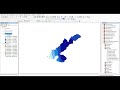 Kriging method to create final precipitation map for water erosion