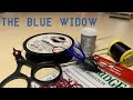 Sea trout fly tying  redmans blue widow the blue widow sewin fishing wales 