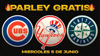 🔥 PRONOSTICOS DE MLB PARA HOY 05/06/2024 🔥 PARLEY GRATIS 🔥