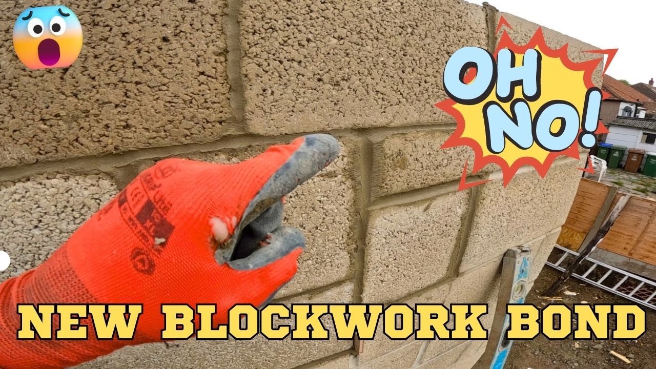 Creating A New Bricklaying Bond. Bricklaying Vlog! - YouTube