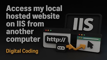 Access IIS Website from Another Computer 🌐 | Run ASP.NET Site on Local Network (IIS Setup Guide)