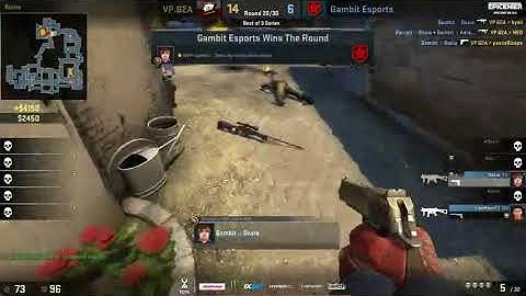 Dosia quad kill on the retake M1 Inferno. Virtus.pro vs Gambit