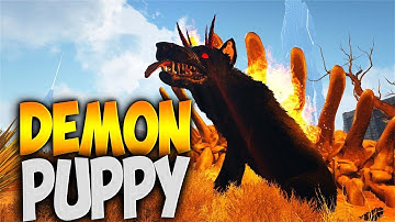 DEMONIC HYENA! (Modded Ark Primal Fear & Capitalism Wild West Ep 10)