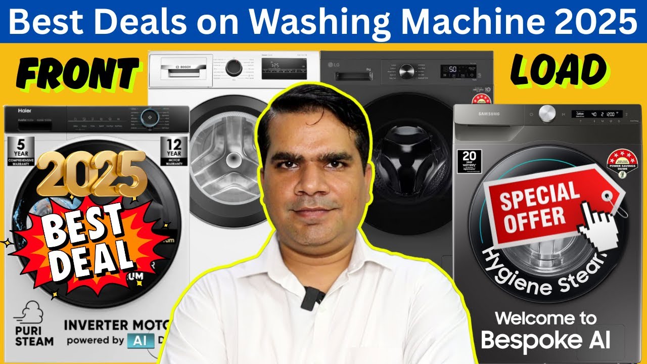 Best Deals on Front Load Washing Machine 2025 🌀 Flipkart Big Billion Days 2025 🎉
