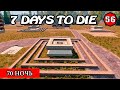 70 НОЧЬ ! 7 Days to Die АЛЬФА 19.2 ! АТАКА ЗОМБИ ! #56 (Стрим 2К/RU)