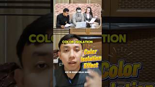 Color Isolation Effect Tutorial in Capcut #capcut #tutorial #colors #videoediting #vfx #vfxshorts